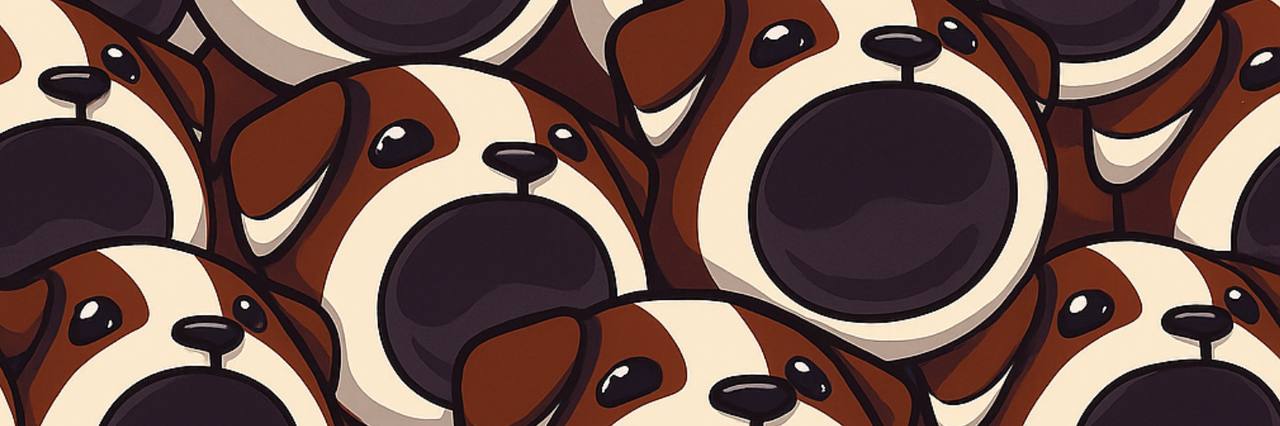 Popdog swarm background